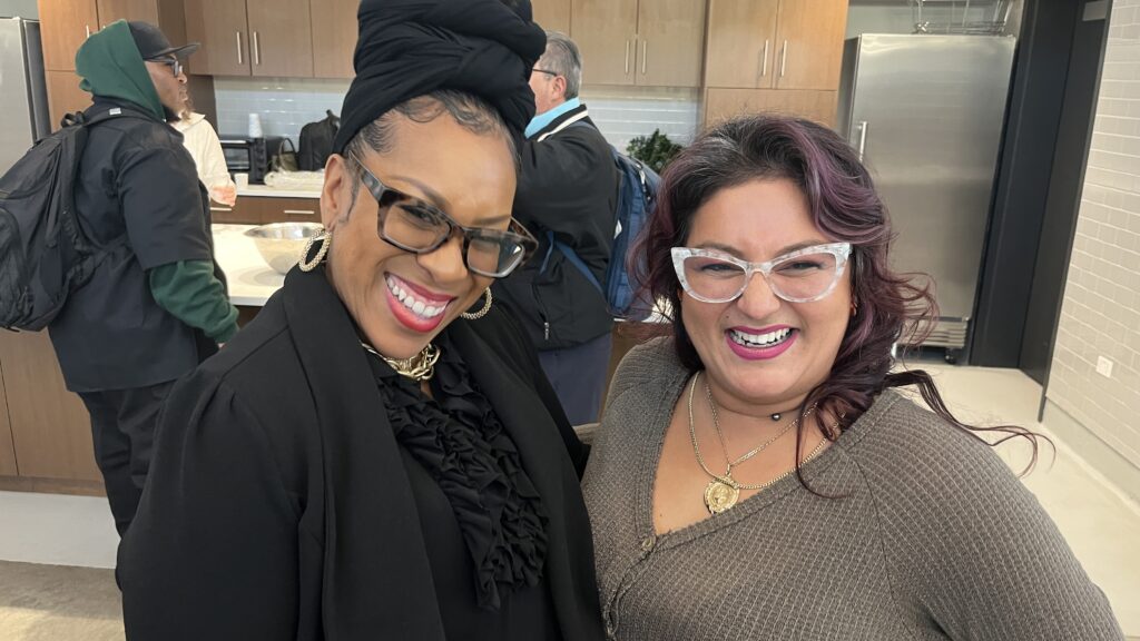 Cheri Allen and Jessica House
